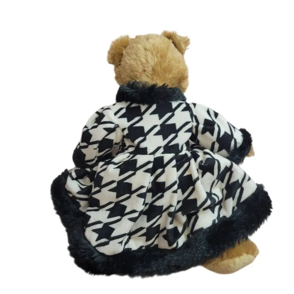 Bear with houndstooth plaid outfit 13